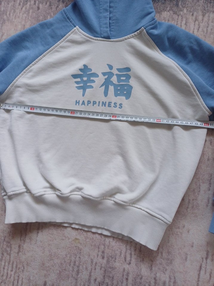 Mavi Kapüşonlu Sweatshirt ve Eşofman Takımı - Görsel 3