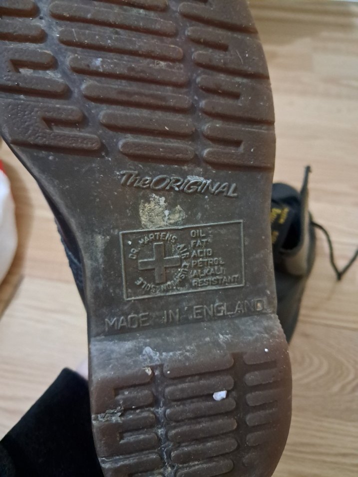 Dr Martens gerçek deri bot - Görsel 5