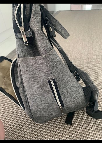 Gri Bebek Bakım Çantası - Görsel 6