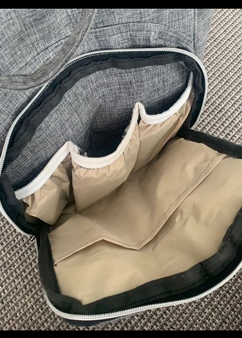 Gri Bebek Bakım Çantası - Görsel 3