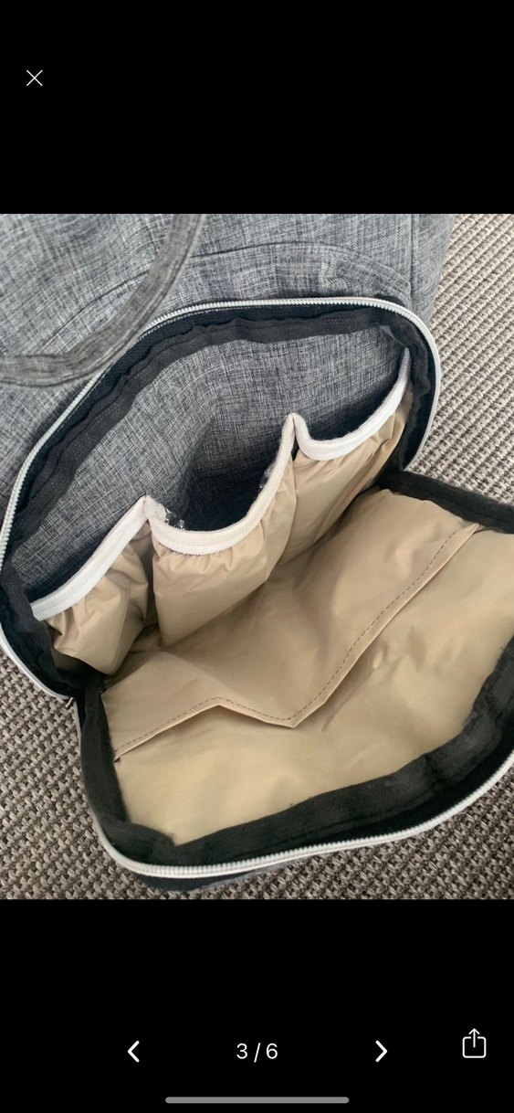 Gri Bebek Bakım Çantası - Görsel 3