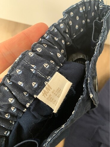 9-12 Ay Beden lacivert Renk H&M bebek sort