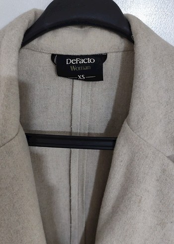 Bej Midi Kaban, Regular Fit, Uzun Kollu - Görsel 2