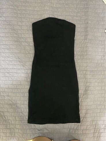 Zara straplez elbise