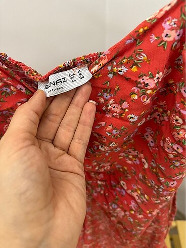 Diğer Çiçek desenli tiril elbise