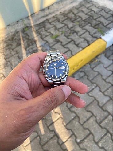  Beden siyah Renk Seiko 5 otomatik