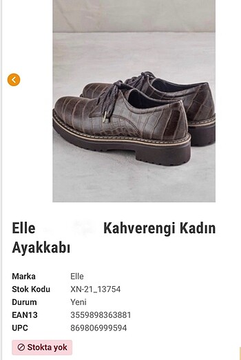 Elle Elle Oxford Loafer Ayakkabı