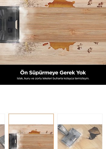 Shark SteamPickUp 3'ü 1 Arada Buharlı Zemin Temizleyici - Görsel 5