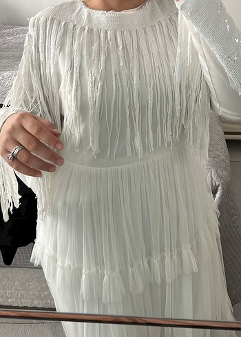 Diğer Sallantılı after veya nikah elbisesi