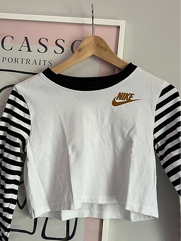 Nike Nike Uzun Kollu Crop Top