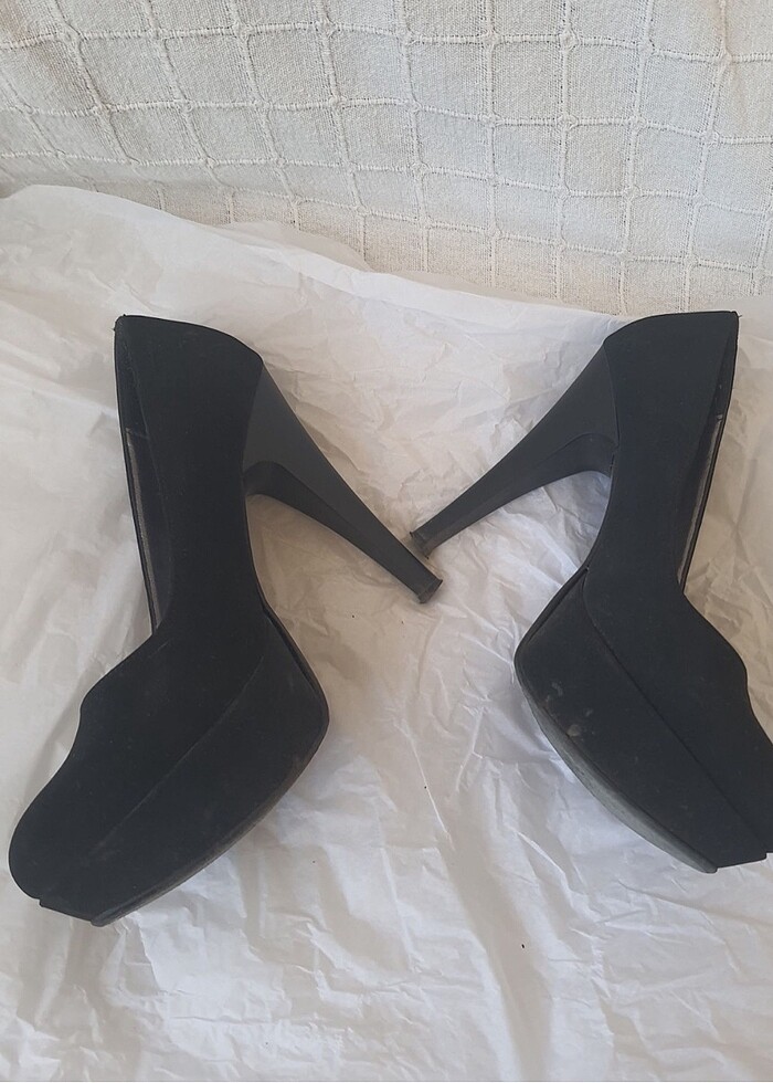 Platform topuklu ayakkabı - Görsel 5