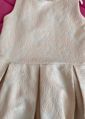 Klasik Modern Kız Çocuk Pileli Elbise - Görsel 2