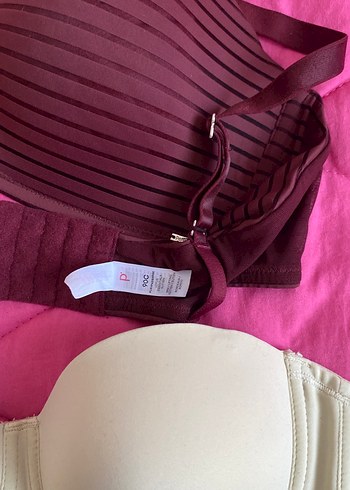 Beyaz Minimalist Destekli Sütyen - Görsel 3