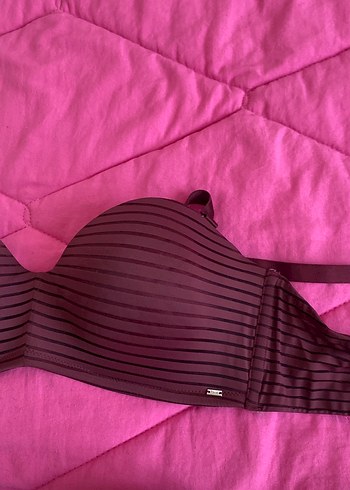 Beyaz Minimalist Destekli Sütyen - Görsel 2