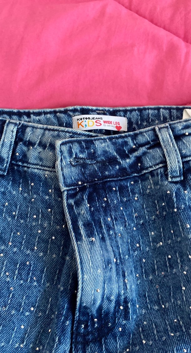Koton kız çocuk kot pantolon 13,14 yaş - Görsel 2