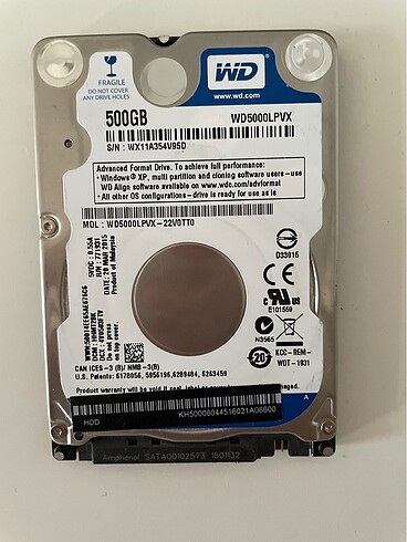 500 gb hdd