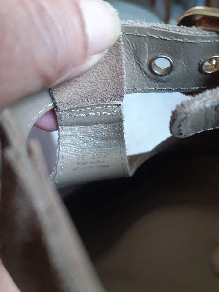 Bej Süet Tokalı Kadın Terlik - Görsel 4