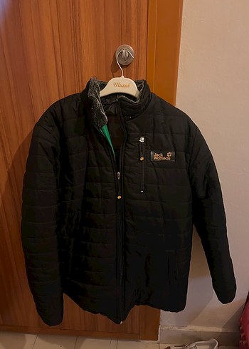 Jack Wolfskin Siyah Kapitone Sisme Ceket