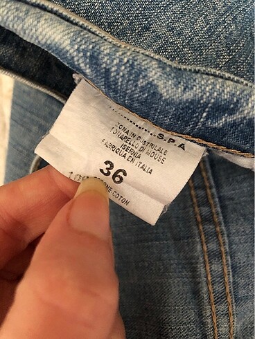 48 Beden mavi Renk Bayan D&G marka jean pantolon