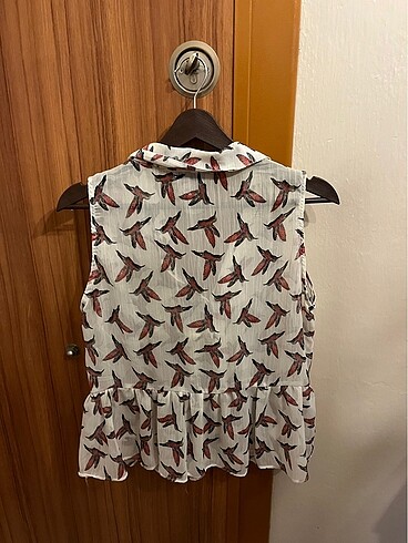 xl Beden Mine polo marka bayan yazlık gömlek