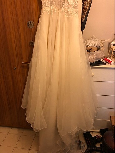 Bayan şık gelinlik - Görsel 7