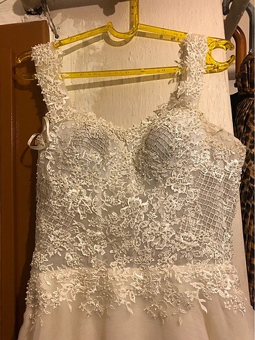 Bayan şık gelinlik - Görsel 3