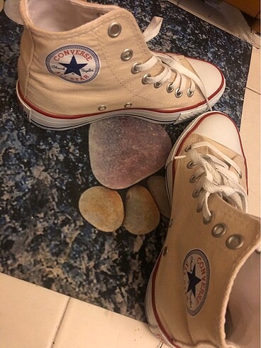 37 Beden beyaz Renk Al star marka bayan Converse ayakkabı