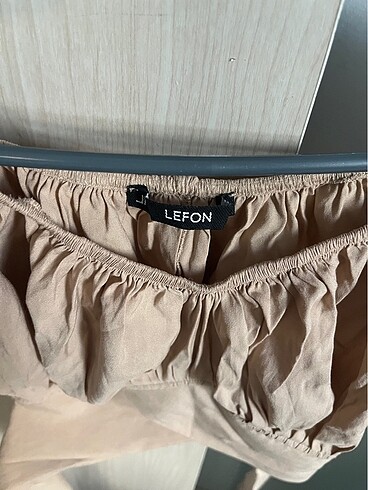 Diğer Lefon marka bayan crop bluz