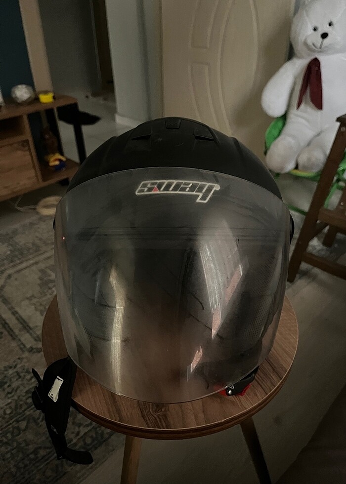 Sway marka motorsiklet kaskı yarım - Görsel 2