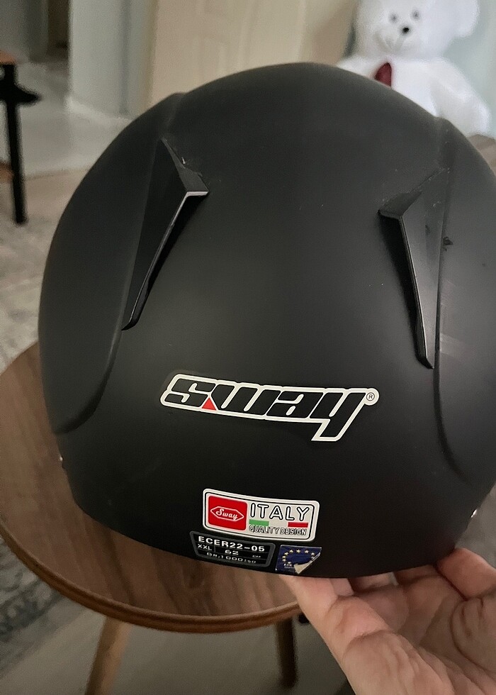 Sway marka motorsiklet kaskı yarım - Görsel 5