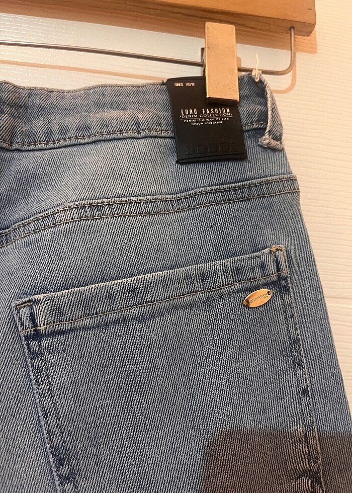 Euro Fashion marka çocuk kot pantolon sıfır - Görsel 3