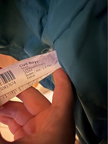 Civil marka çocuk mont - Görsel 6