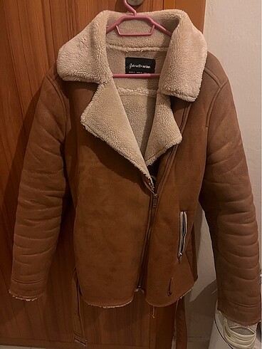 Stradivarius marka biker ceket - Görsel 6