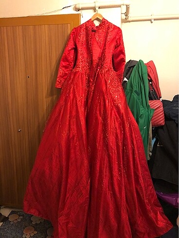 Kına gelinlik elbisesi - Görsel 6