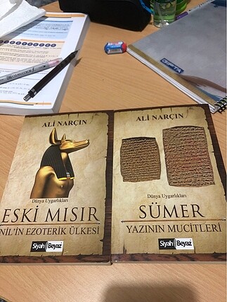 Eski mısır tarihi ve sümer tarihi kitapları