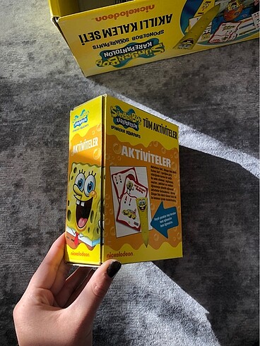 Beden Sunger Bob Eğitici Oyuncak Seti /nickelodeon