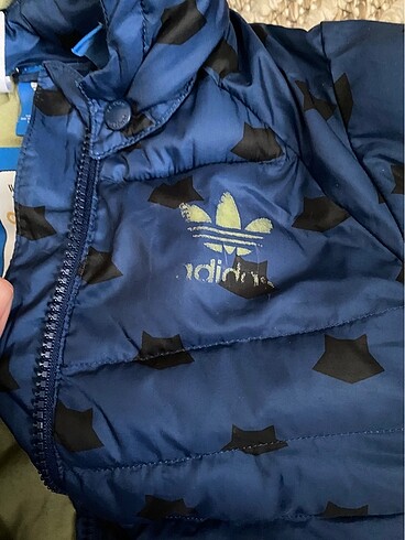9-12 Ay Beden Adidas kaz tüyü mont