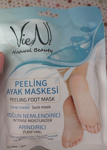 VieN Peeling Ayak Maskesi - Yoğun Nemlendirici