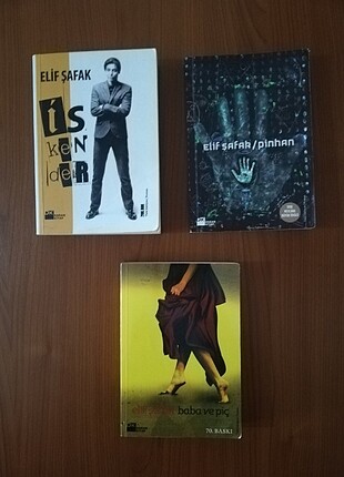 Elif Şafak 3 Kitap