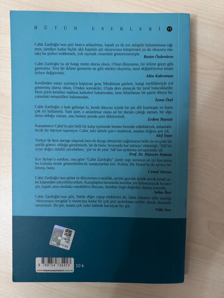 Yedi Güzel Adam - Cahit Zarifoğlu - Görsel 2