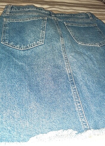 36 Beden Lcw kısa kot etek denim etek