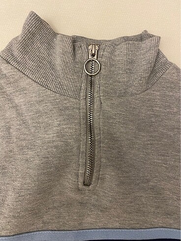 s Beden gri Renk Bershka Sweatshirt