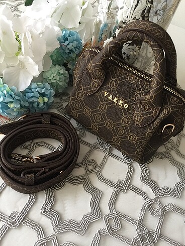 Vakko Monogram Mini Speedy Astarlı