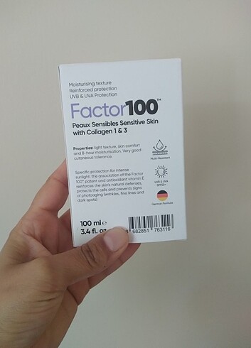 Factor100 güneş kremi