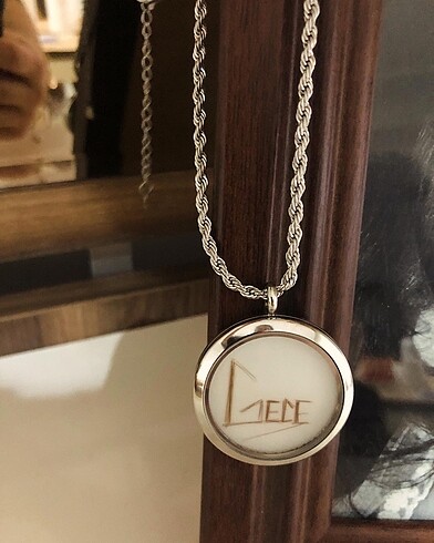 Tasarımcı Saç teli tasarım çelik kolye