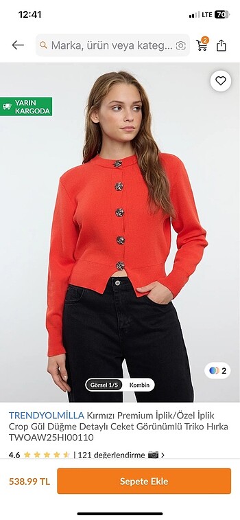 Trendyol milla zara model hırka