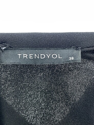 36 Beden siyah Renk Trendyol & Milla Kısa Elbise %70 İndirimli.