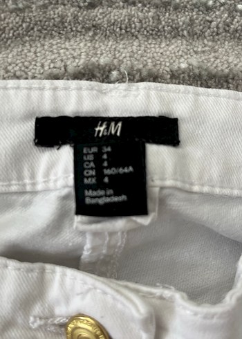 Beyaz Kadın Pantolon - Görsel 3