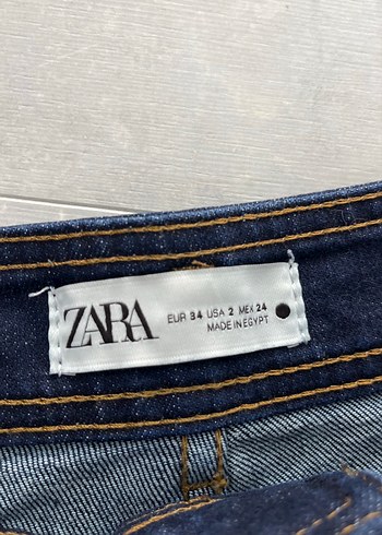 xs Beden lacivert Renk Orjinal zara Kot Pantolon