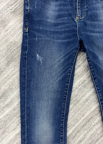 28 Beden Lacivert Regular Fit Kadın Kot Pantolon